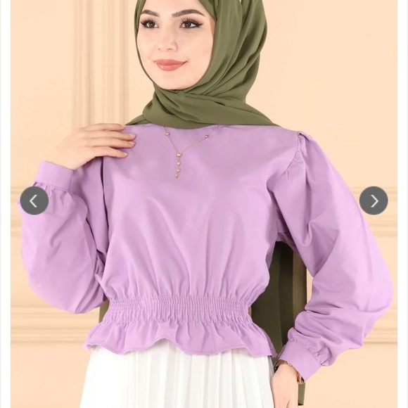 Plaid maxi skirt with long sleeve crop top size small - Picture 8 of 8